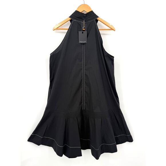 NWT Brave + True Women's Rose All Day Dress Halter Black Flowy Sleeveless - Picture 6 of 16